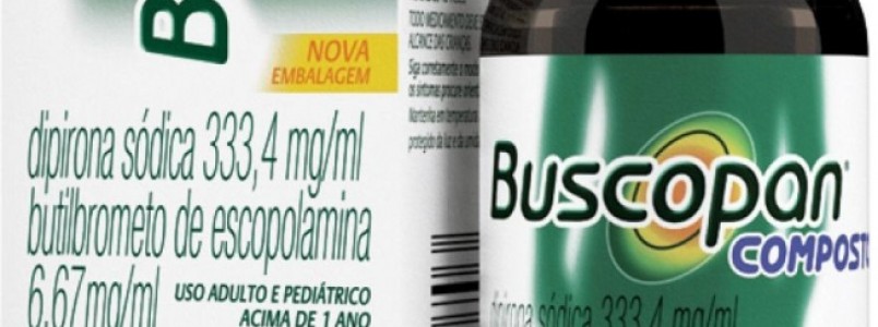 Buscopan Composto gotas  recolhido do mercado e deixa de ser produzido